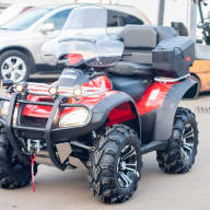 Honda TRX680 - Ручка газа Handy Throttle; Фары дополнительные 4 штуки;
Шар фаркопа 50мм 2" болт 19х45 1,5т;