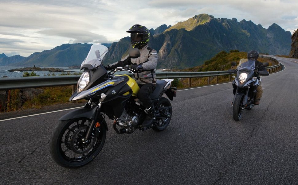 Suzuki v Storm 650 ND